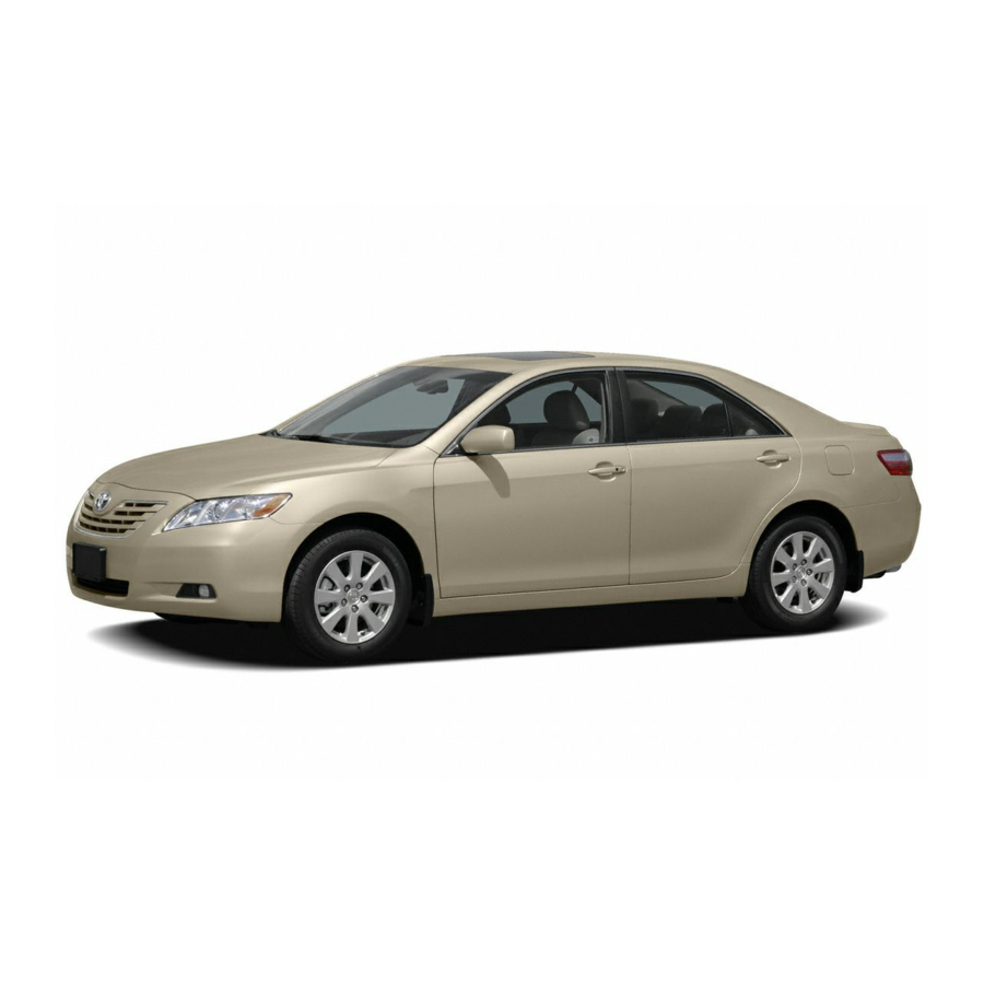 Toyota Camry 2007 Operating Manual