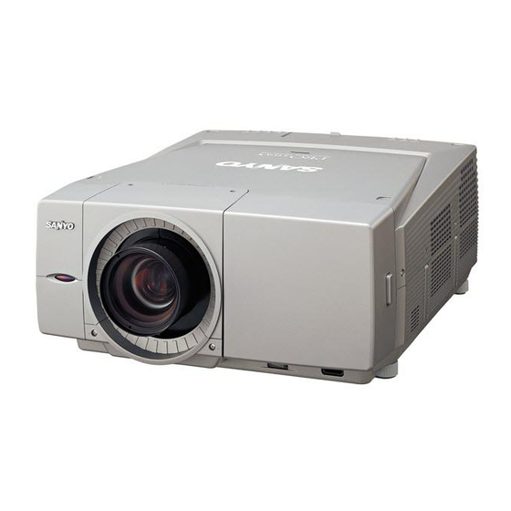 Panasonic PLC-XF60A Manuals