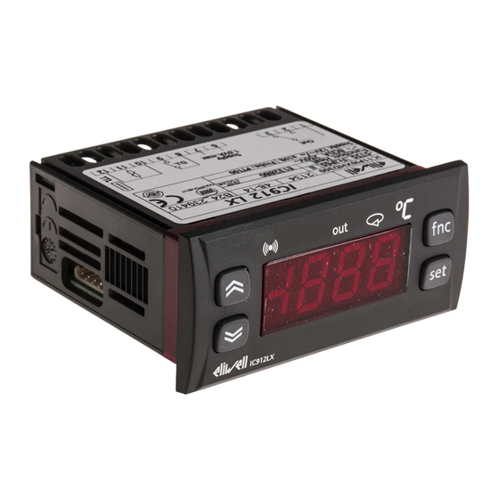 Eliwell IC 901 A User Interface Reference