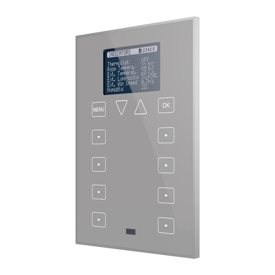 User Manuals: Zennio ZN1VI-TPZAS Screen Controller