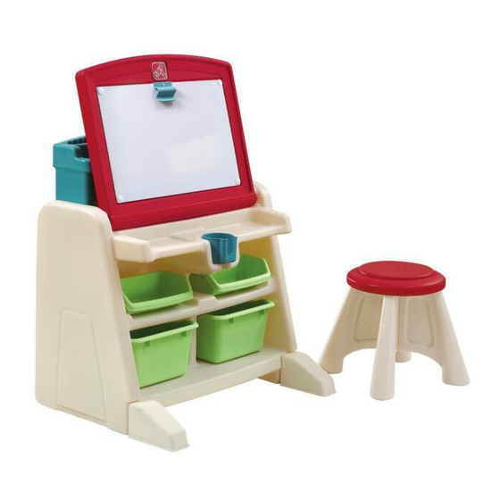 Step2 Flip & Doodle Easel Desk 7745 Manual