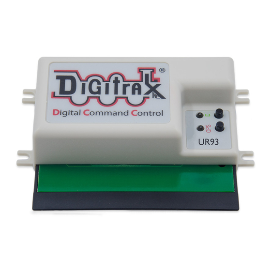 DIGITRAX UR93 MANUAL Pdf Download ManualsLib