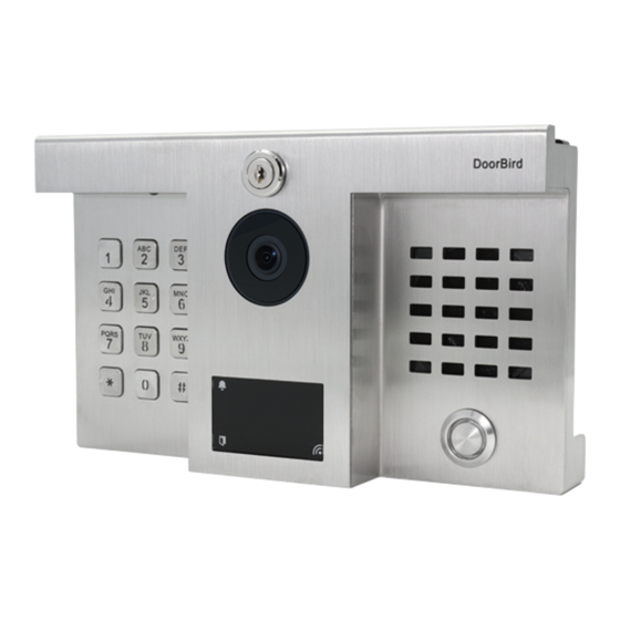 DOORBIRD D1812 SERIES INSTALLATION MANUAL Pdf Download ManualsLib