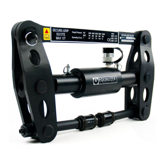 EQUALIZER INTERNATIONAL SG13TE OPERATOR'S INSTRUCTION MANUAL Pdf