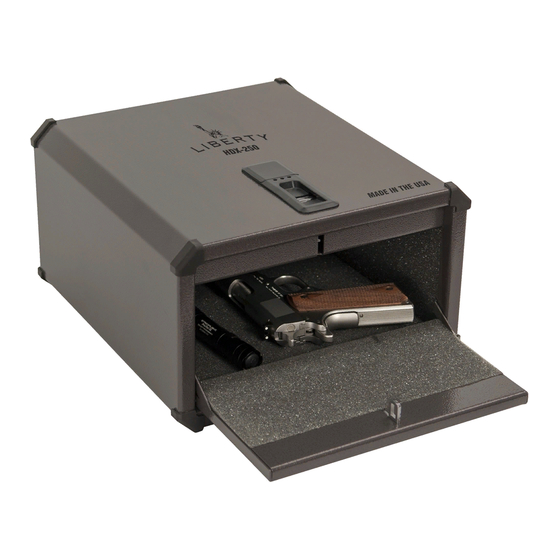 LIBERTY SAFE HDX250 SMART VAULT MANUAL Pdf Download ManualsLib