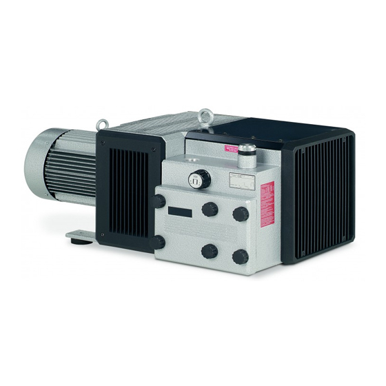 RIETSCHLE THOMAS DRUVAC DTA 40 OPERATING INSTRUCTIONS MANUAL Pdf