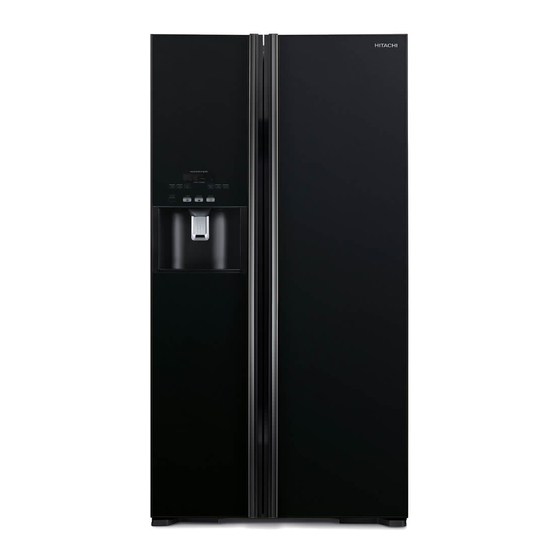 hitachi fridge water tank