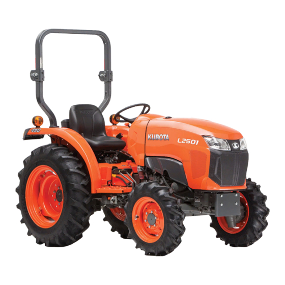 KUBOTA L2501 OPERATOR