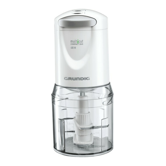 GRUNDIG MULTICUT COMPACT DUO INSTRUCTION MANUAL Pdf Download | ManualsLib
