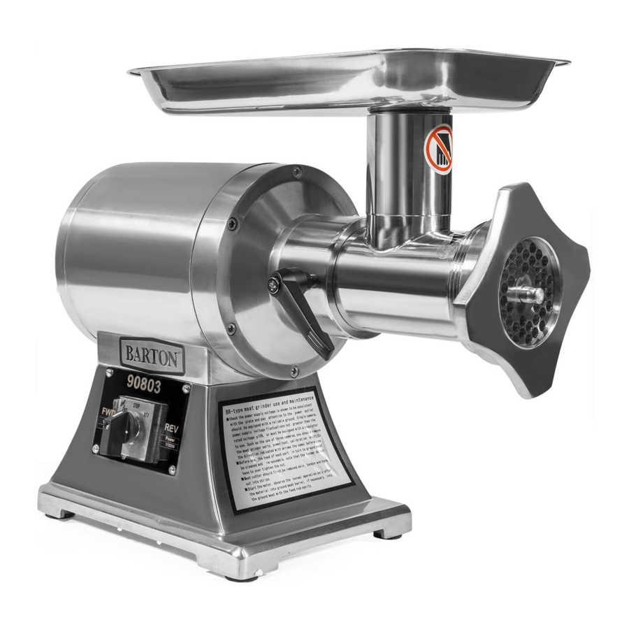 BARTON 90803 OWNER'S MANUAL AND SAFETY INSTRUCTIONS Pdf Download