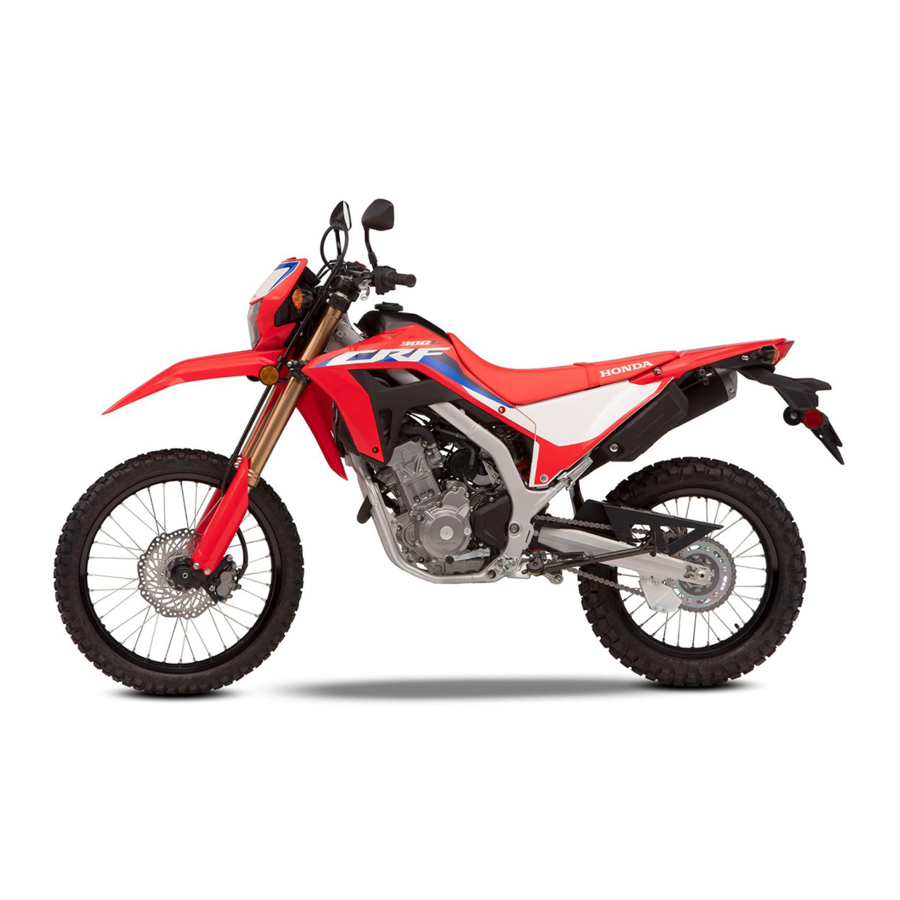 HONDA CRF300L MANUAL Pdf Download ManualsLib
