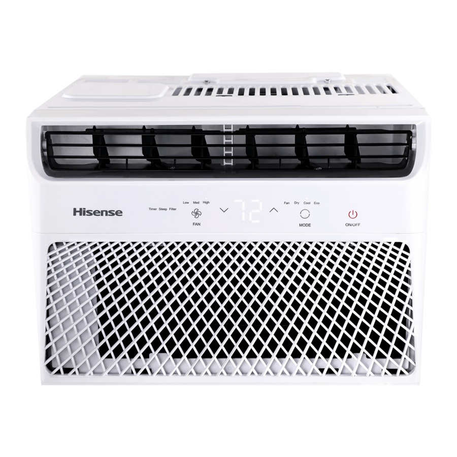HISENSE AW0621CR1W USE AND INSTALLATION INSTRUCTIONS Pdf Download