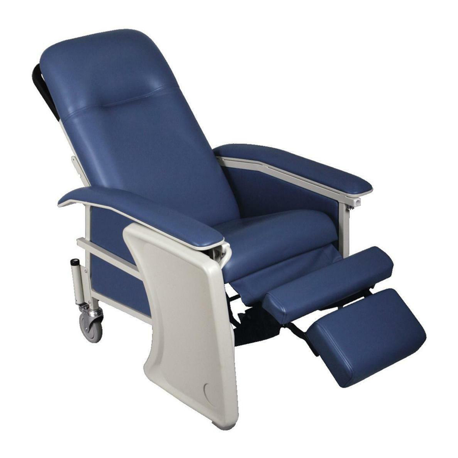 MEDLINE MOBILE 100 RECLINER OWNER'S MANUAL Pdf Download ManualsLib