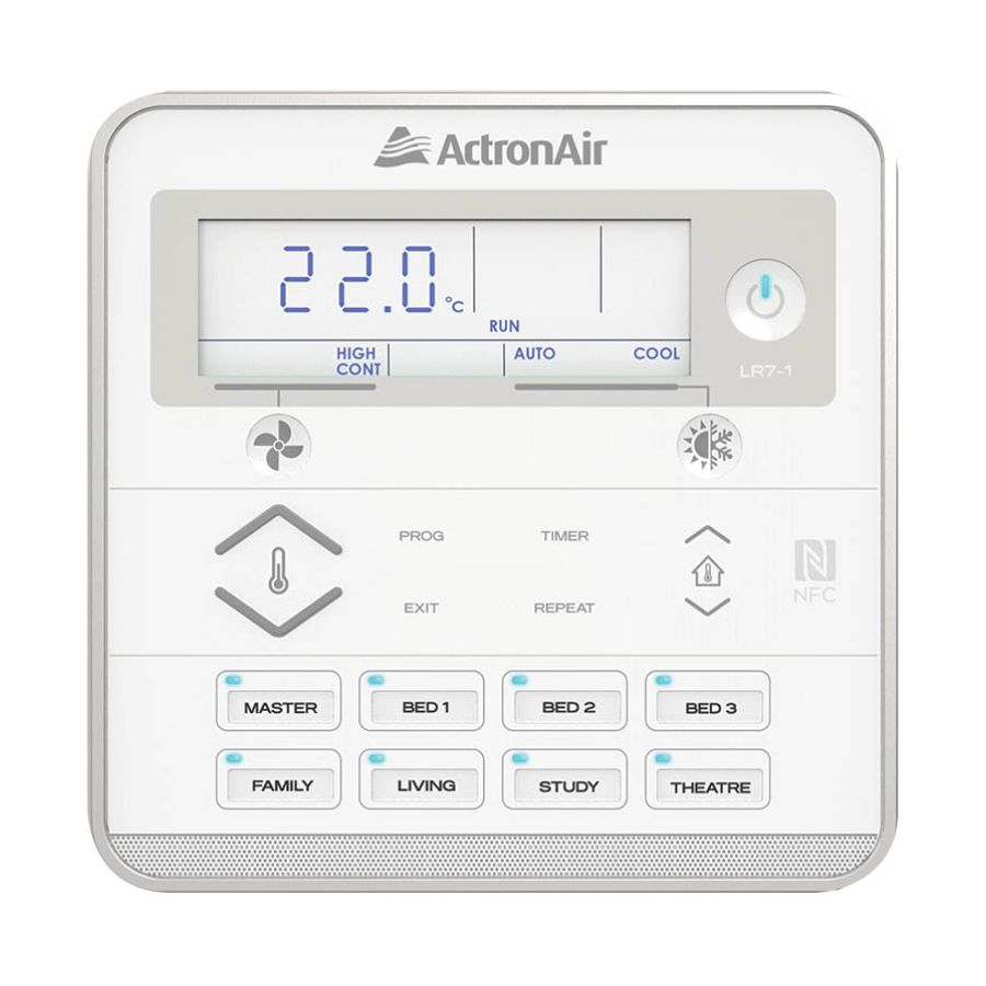 ACTRONAIR LR71W OPERATION MANUAL Pdf Download ManualsLib