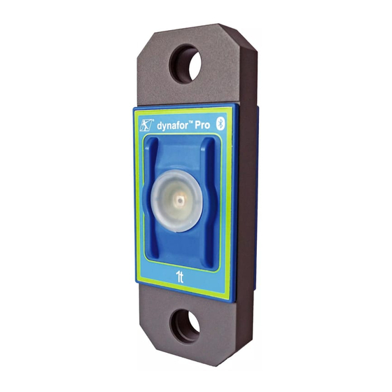 Tractel dynafor Pro 1 Installation, Operating And Maintenance Manual