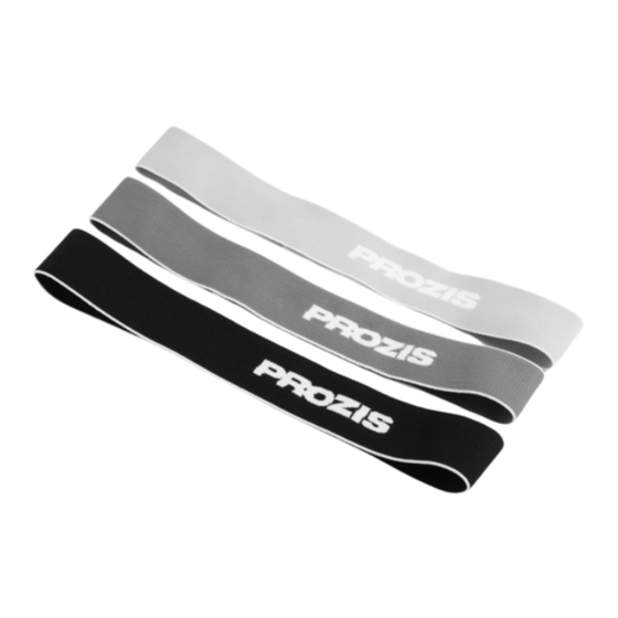 PROZIS WODEN RESISTANCE BANOS SET User Manual