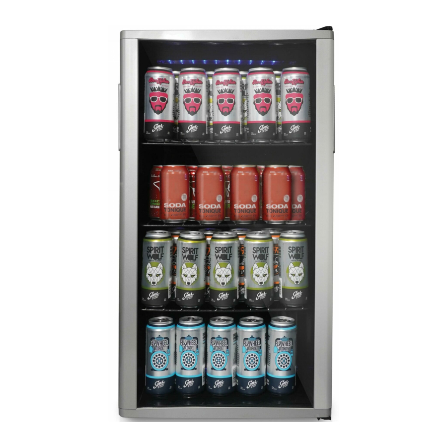 Danby DBC121A1BLP - 3.5 cu. ft. Free-Standing Beverage Center Manual