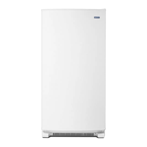 Maytag MZF34X18FW Quick Start Manual