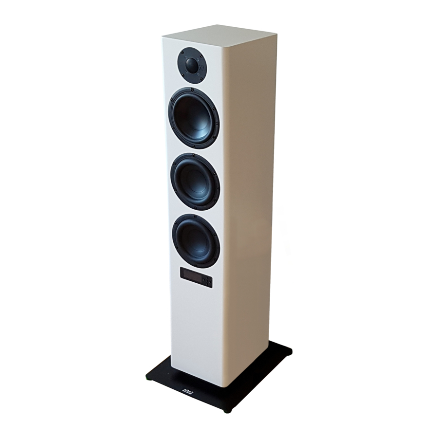 Nubert nuPro A-700 - Active Speaker Manual