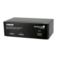 StarTech.com SV231DPU Instruction Manual