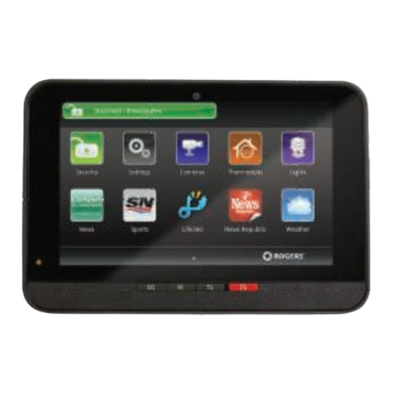 Rogers Smart Home Monitoring Quick Start Manual