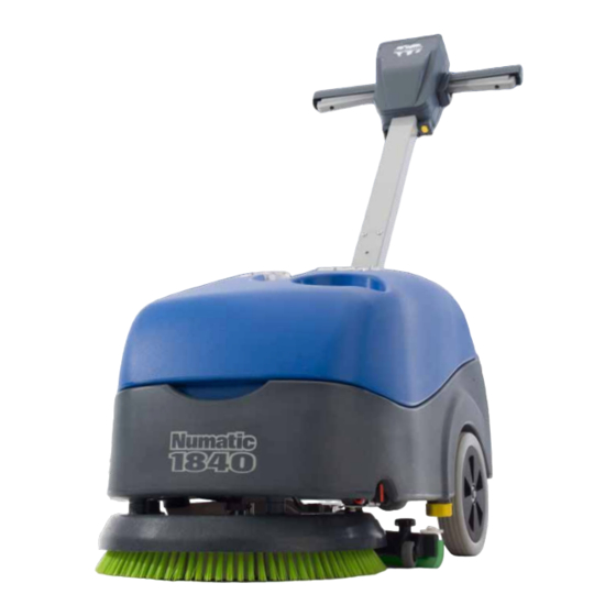 Numatic TTB 1840 Owner's Instructions Manual