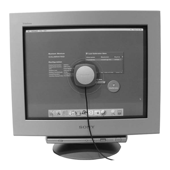 Sony GDM-C520 Service Manual