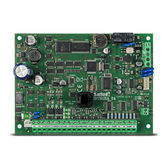 Satel Integra 24 Installer Manual