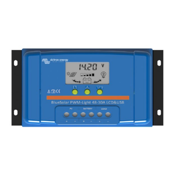 Victron energy BlueSolar Manual