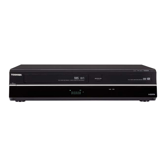 Toshiba DVR670 Specification Sheet