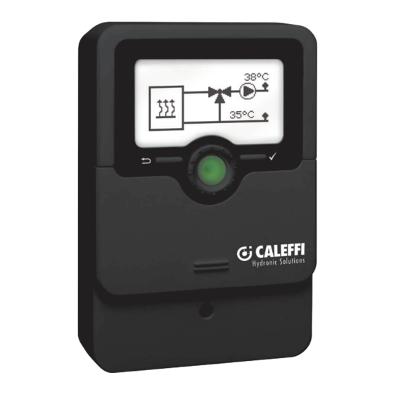 CALEFFI 161010 Manual