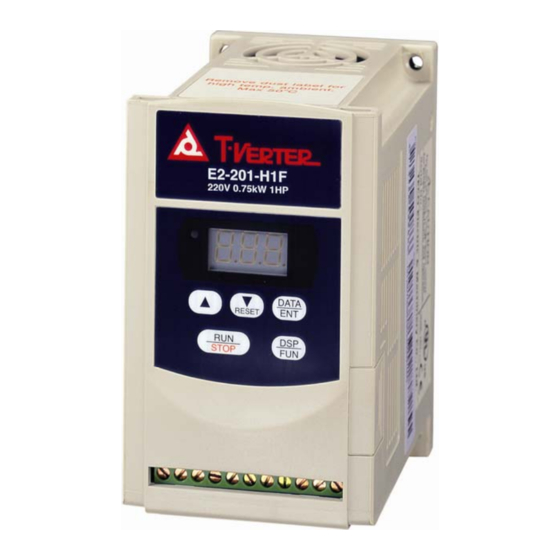TECO T-Verter E2 Series Operating Manual