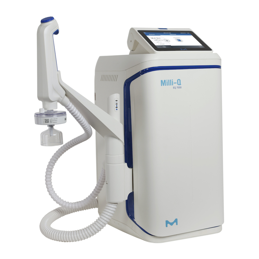 MILLIQ EQ 7000 USER MANUAL Pdf Download ManualsLib