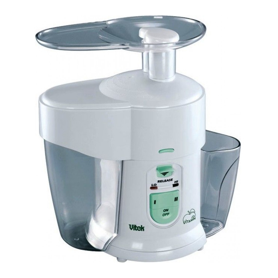 VITEK VT-1600 MANUAL INSTRUCTION Pdf Download | ManualsLib