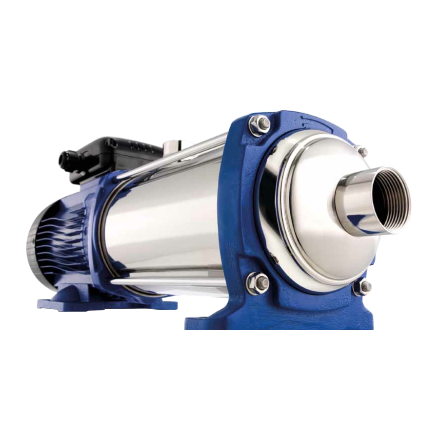 LOWARA 5HM12 INSTALLATION, OPERATION AND MAINTENANCE MANUAL Pdf