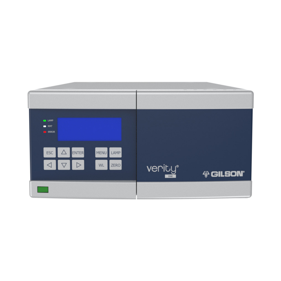 GILSON VERITY 1741 USER MANUAL Pdf Download ManualsLib