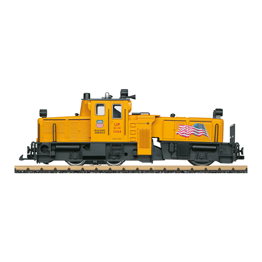 LGB 20670 Track Cleaning Track Cleaning Diesel Locomotive Yellow for sale online 