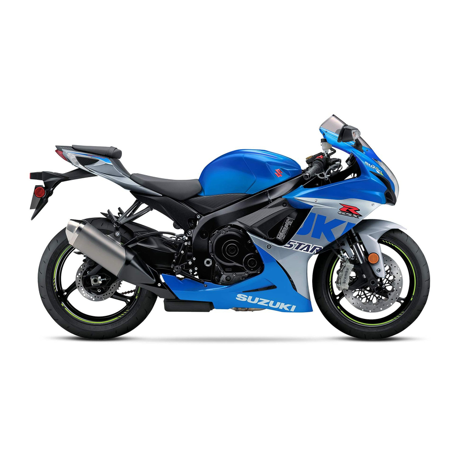 SUZUKI GSX-R600 MANUAL Pdf Download | ManualsLib