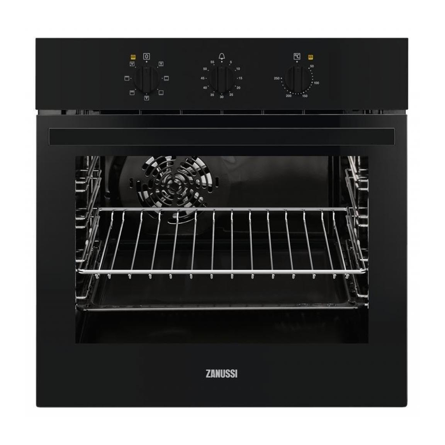 ZANUSSI ZOB21601 USER MANUAL Pdf Download ManualsLib