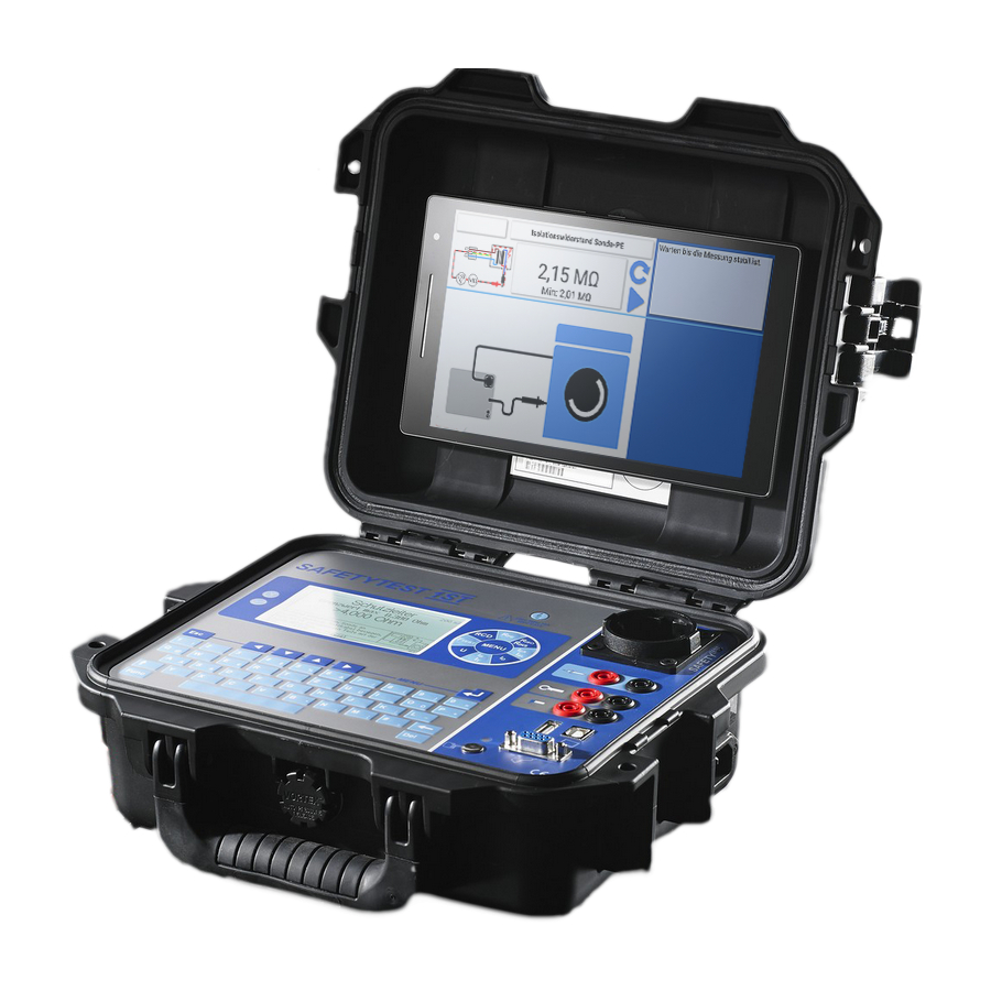 SAFETYTEST 1ST USER MANUAL Pdf Download ManualsLib