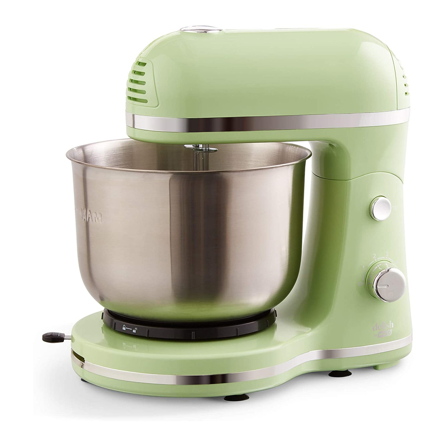 DASH D DCSM250 Every Day Stand Mixer Instruction Manual