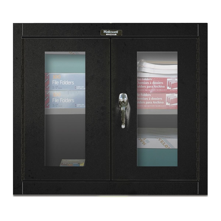 HALLOWELL 405 WALL MOUNT ASSEMBLY INSTRUCTIONS MANUAL Pdf