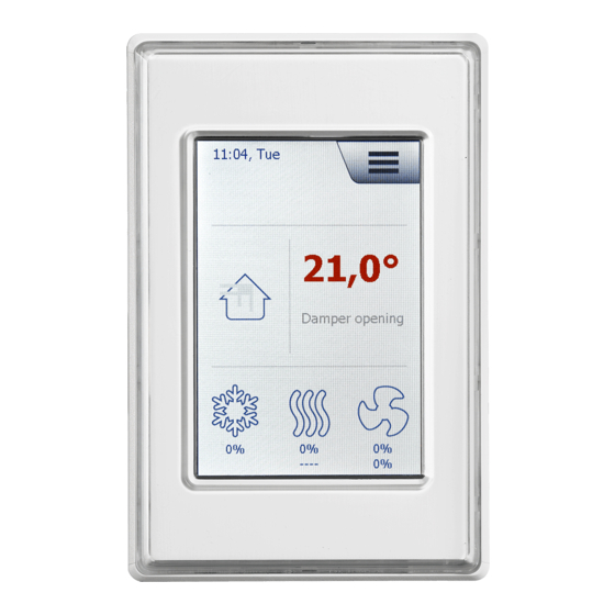 aldes Smart Control OJ-AIR2-HMI-35T Instructions Manual