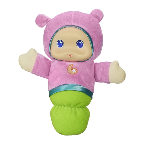 Playskool Lullaby Gloworm Quick Start Manual