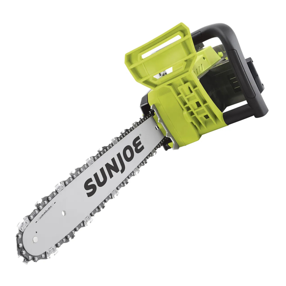 SNOWJOE Sunjoe 24V-X2-CS16-CT-RM Operator's Manual