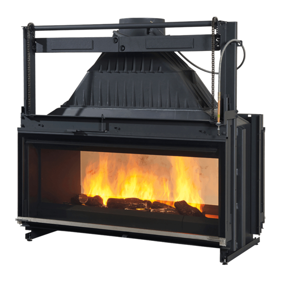 Cheminees Philippe RADIANTE 1200 Installation & User Manual