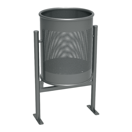 BENITO Urban Circular PA600G Anchoring Instructions
