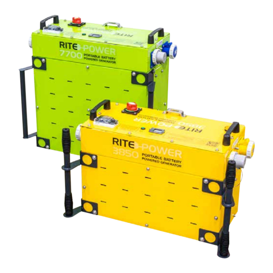 Ritelite RITE-POWER 3850 Operator's Manual