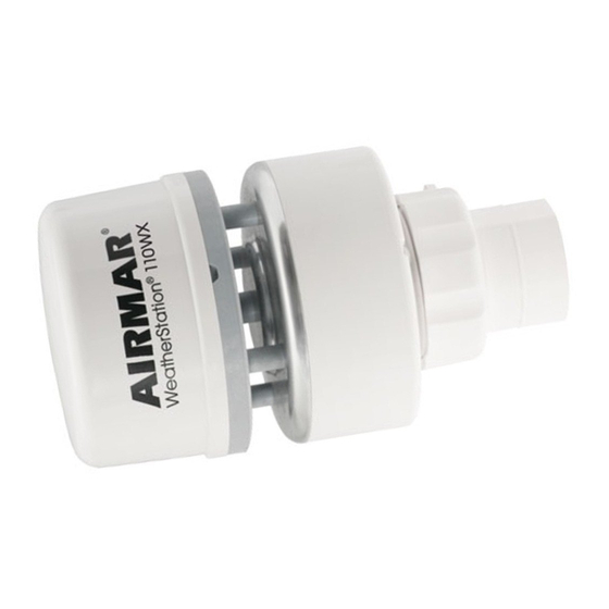 Airmar 110WX Installation Instruction Supplement