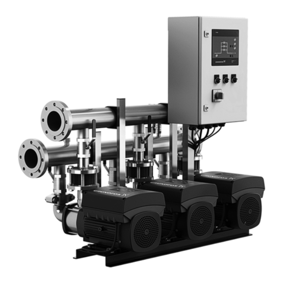 Grundfos HURLEY ENGINEERING Hydro Multi-B Series Installation And Operating Instructions Manual